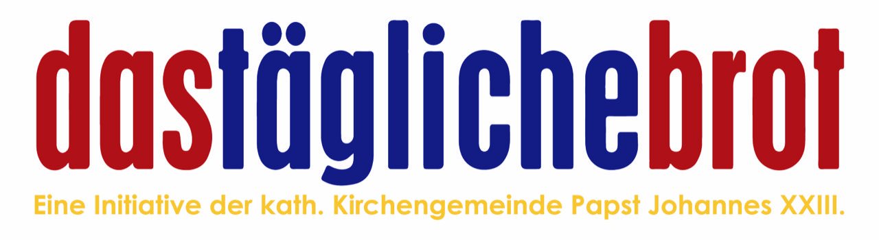 Logo das tägliche brot in rot und balu (c) NW